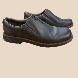 Merrell Realm Moc Men’s Size 14 Chocolate Leather Slip On Comfort Casual Shoes